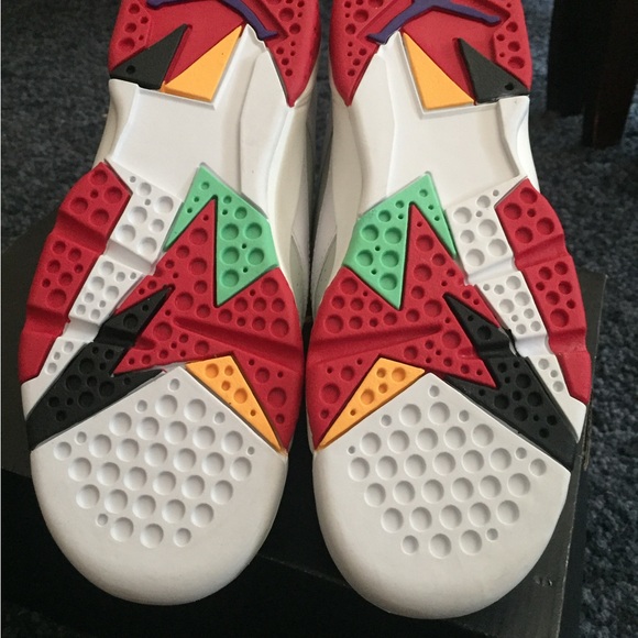 Air Jordan 7 retro hares size 5Y - Picture 2 of 5